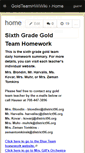 Mobile Screenshot of goldteamhwwiki.wikispaces.com