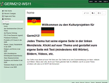 Tablet Screenshot of germ212-ws11.wikispaces.com