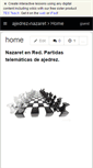 Mobile Screenshot of ajedrez-nazaret.wikispaces.com