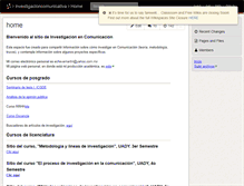 Tablet Screenshot of investigacioncomunicativa.wikispaces.com