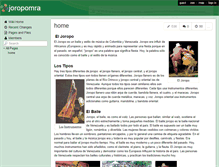 Tablet Screenshot of joropomra.wikispaces.com