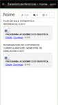 Mobile Screenshot of estadisticainferencial.wikispaces.com