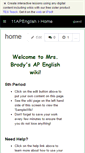 Mobile Screenshot of 11apenglish.wikispaces.com