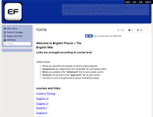 Tablet Screenshot of englishfracca.wikispaces.com