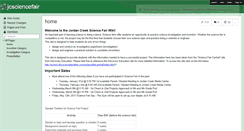 Desktop Screenshot of jcsciencefair.wikispaces.com