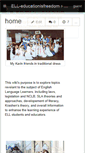 Mobile Screenshot of ell-educationisfreedom.wikispaces.com