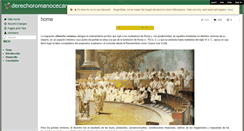Desktop Screenshot of derechoromanocecar.wikispaces.com