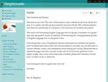Tablet Screenshot of deightonwiki.wikispaces.com