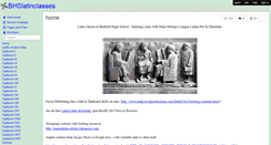 Desktop Screenshot of bhslatinclasses.wikispaces.com