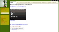 Desktop Screenshot of apenglishoxford.wikispaces.com