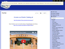 Tablet Screenshot of braderbookbytes.wikispaces.com