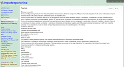 Desktop Screenshot of importexportchina.wikispaces.com