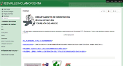 Desktop Screenshot of iesvalleinclanorienta.wikispaces.com