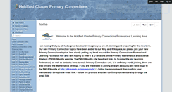 Desktop Screenshot of holdfastclusterpc.wikispaces.com
