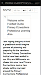 Mobile Screenshot of holdfastclusterpc.wikispaces.com