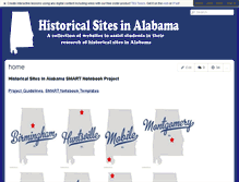 Tablet Screenshot of alhistoricalsites.wikispaces.com