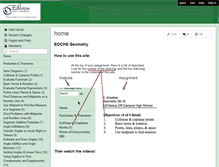 Tablet Screenshot of eochsgeometry.wikispaces.com