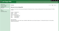 Desktop Screenshot of lostsagawiki.wikispaces.com