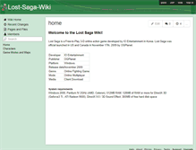 Tablet Screenshot of lostsagawiki.wikispaces.com