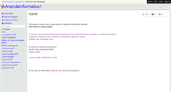 Desktop Screenshot of anandainformatica1.wikispaces.com
