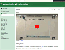 Tablet Screenshot of ambientacionvirtualpalmira.wikispaces.com