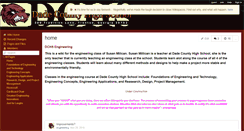 Desktop Screenshot of dchsengineering.wikispaces.com
