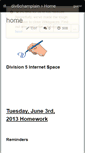 Mobile Screenshot of div6champlain.wikispaces.com