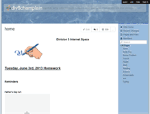 Tablet Screenshot of div6champlain.wikispaces.com
