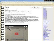 Tablet Screenshot of cursowebware.wikispaces.com