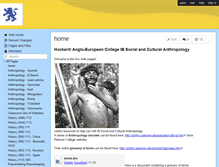 Tablet Screenshot of hockerill.wikispaces.com