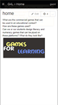 Mobile Screenshot of g4l.wikispaces.com