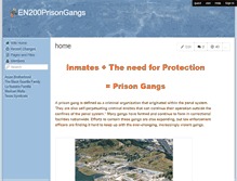 Tablet Screenshot of en200prisongangs.wikispaces.com