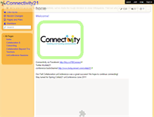 Tablet Screenshot of connectivity21.wikispaces.com