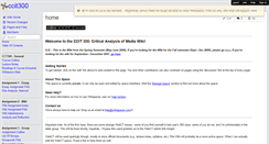 Desktop Screenshot of ccit300.wikispaces.com