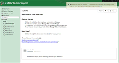 Desktop Screenshot of gb102teamproject.wikispaces.com