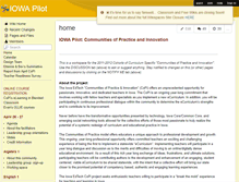 Tablet Screenshot of iowapilot.wikispaces.com