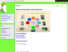 Tablet Screenshot of animallife.wikispaces.com
