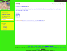 Tablet Screenshot of haynesscience.wikispaces.com