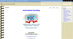 Desktop Screenshot of instructionalcoachingiu4.wikispaces.com