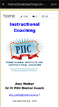 Mobile Screenshot of instructionalcoachingiu4.wikispaces.com