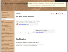 Tablet Screenshot of ehsworldstudiesjackoboice.wikispaces.com
