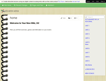 Tablet Screenshot of 2a-2011-2012.wikispaces.com