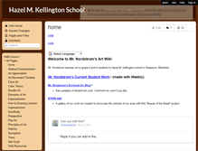 Tablet Screenshot of hmk-nordstrom.wikispaces.com