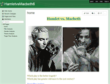 Tablet Screenshot of hamletvsmacbeth6.wikispaces.com