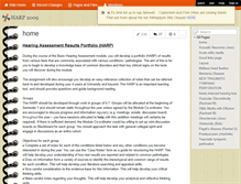 Tablet Screenshot of harp2009.wikispaces.com