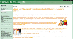Desktop Screenshot of consumo-de-alimentos-acidos.wikispaces.com