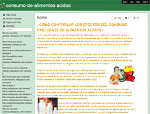 Tablet Screenshot of consumo-de-alimentos-acidos.wikispaces.com