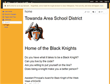 Tablet Screenshot of blackknightcode.wikispaces.com