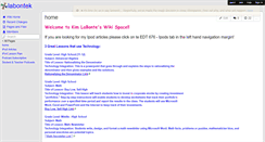 Desktop Screenshot of labontek.wikispaces.com