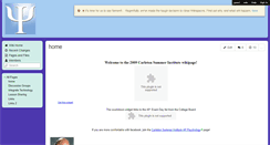 Desktop Screenshot of carletonappsychology.wikispaces.com